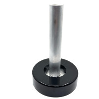 Horní kotvení sloupku 40mm na podlahu, Barva černá Horní kotvení sloupku 40mm na podlahu, Barva černá